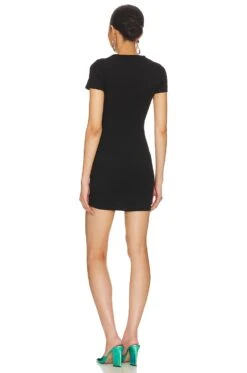 Gwinne Jersey Wrap Dress Black 11 Gwinne Jersey Wrap Dress Black -Camila coelho Shop SPDW WD2247 V4