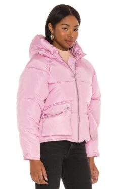 Pluto Puffer Jacket Sherbet Pink -Camila coelho Shop TOAR WO4 V3