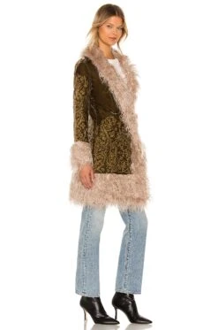 Stillwater Faux Fur Coat Cinnamon -Camila coelho Shop UNDR WO71 V3