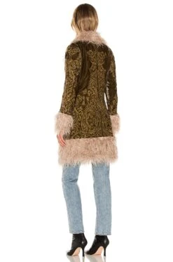 Stillwater Faux Fur Coat Cinnamon -Camila coelho Shop UNDR WO71 V4