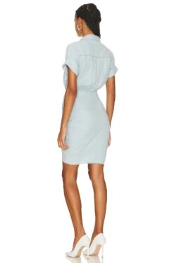 Veronica Beard Hensley Dress Glacier -Camila coelho Shop VBRD WD136 V3