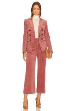 Veronica Beard Lawrence Dickey Jacket Mauvewood -Camila coelho Shop VBRD WO73 V5