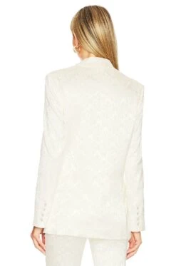 Charles Blazer White Mini Floral Brocade -Camila coelho Shop VCHP WO1 V4
