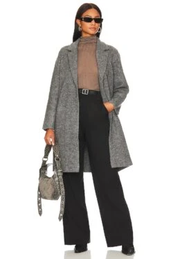 Coatigan Brushed Grey -Camila coelho Shop WWAR WO4 V5