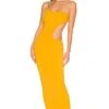 Snake Chain Cut Out Maxi Dress Tangerine -Camila coelho Shop WWWR WD30 V1