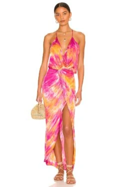 ROBE CARACO SIREN Roobios Tigereye Wash -Camila coelho Shop YOUN WD1201 V1