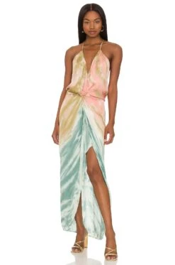 ROBE CARACO SIREN Roobios Tigereye Wash -Camila coelho Shop YOUN WD1210 V1