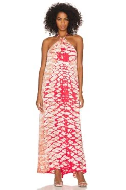 Gaia Dress Flamenco Ombre -Camila coelho Shop YOUN WD1241 V1