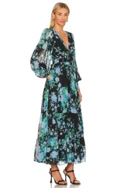 Frida Maxi Dress Free Woman Black -Camila coelho Shop YUMI WD534 V2